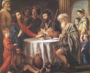 Louis Le Nain The Pilgrims at Emmaus (mk05)